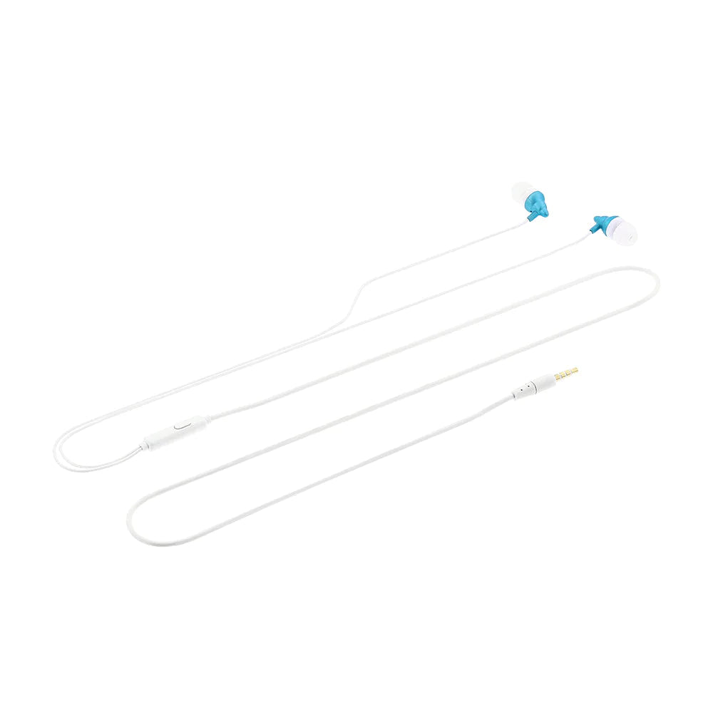 Tellur Magiq In-Ear Headphones Ακουστικά Με Υφασμάτινη Θήκη σε Μπλέ Χρώμα (TLL162222)