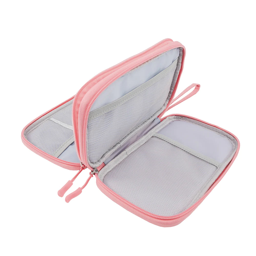 Tellur Universal Travel Cable Organizer- Τσάντα οργάνωσης Ταξιδιου σε ροζ χρώμα (TLL193021)