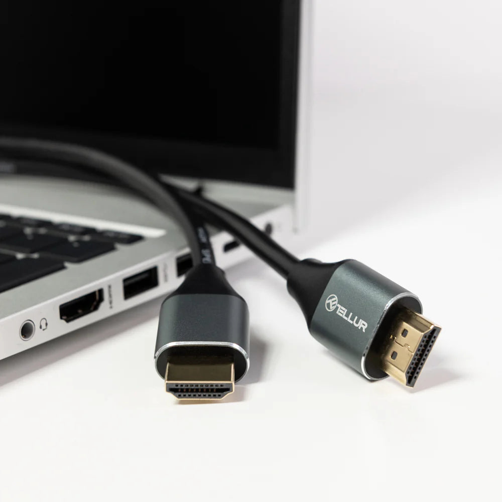 Καλώδιο HDMI 2.0 υψηλής ταχύτητας, 4K, 18 Gbps, βύσμα Ethernet 1,5 m, Μαύρο (TLL312001)
