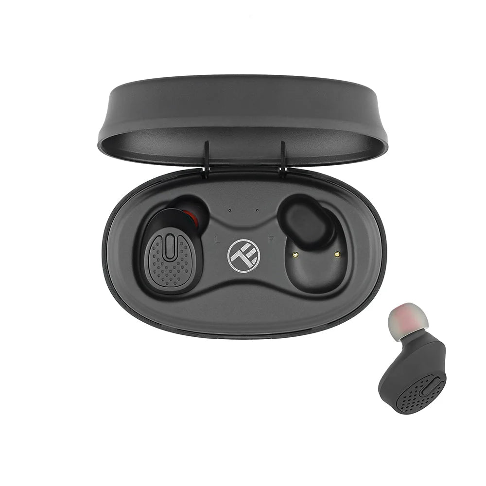 Tellur - Mood True Wireless Earbuds - Black - Ασύρματα ακουστικά Mood Bluetooth σε μαύρο χρώμα