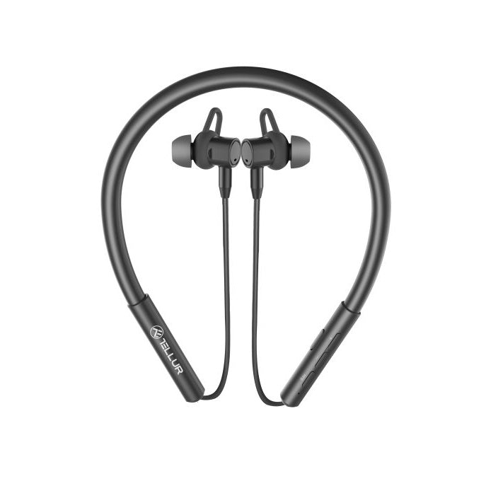Tellur Ego Bluetooth In‑Ear Ακουστικά με ANC, IPX4, Bluetooth 5.0 & Multipoint – Μαύρο