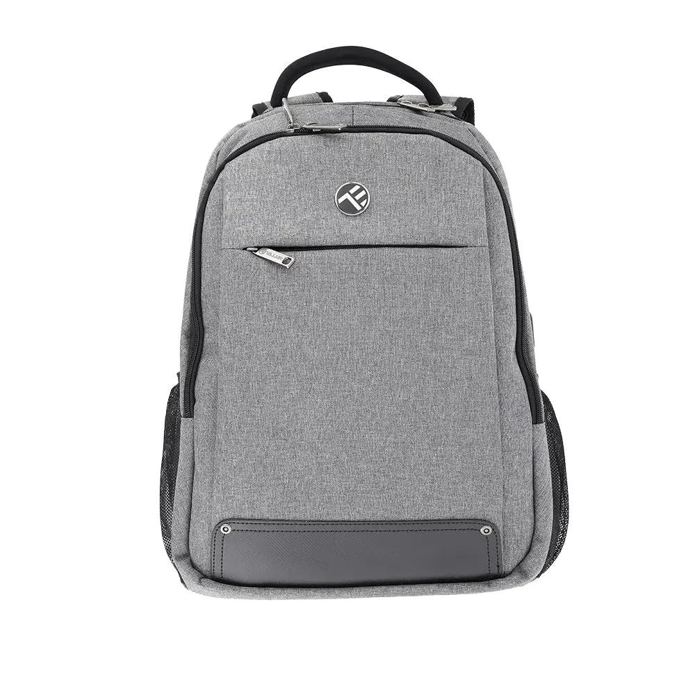 Tellur Companion Laptop Backpack Ευρυχωρο Backpack Με Θήκη Για Laptop Εως 15,6" – Grey (tll611202) – PhoneBazaar