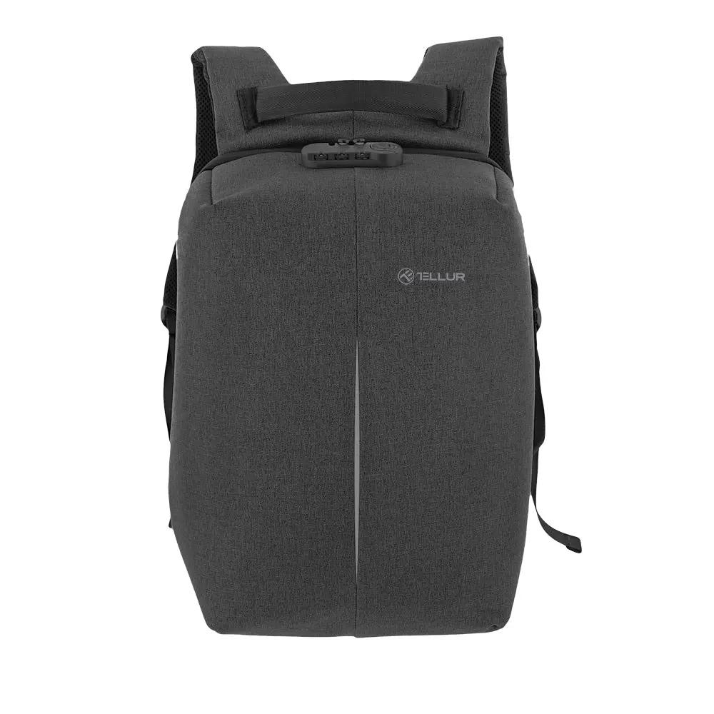 Tellur Anti-Theft V2 Αδιάβροχο Backpack με θήκη για laptop έως 15,6" – Black (TLL611222) – PhoneBazaar