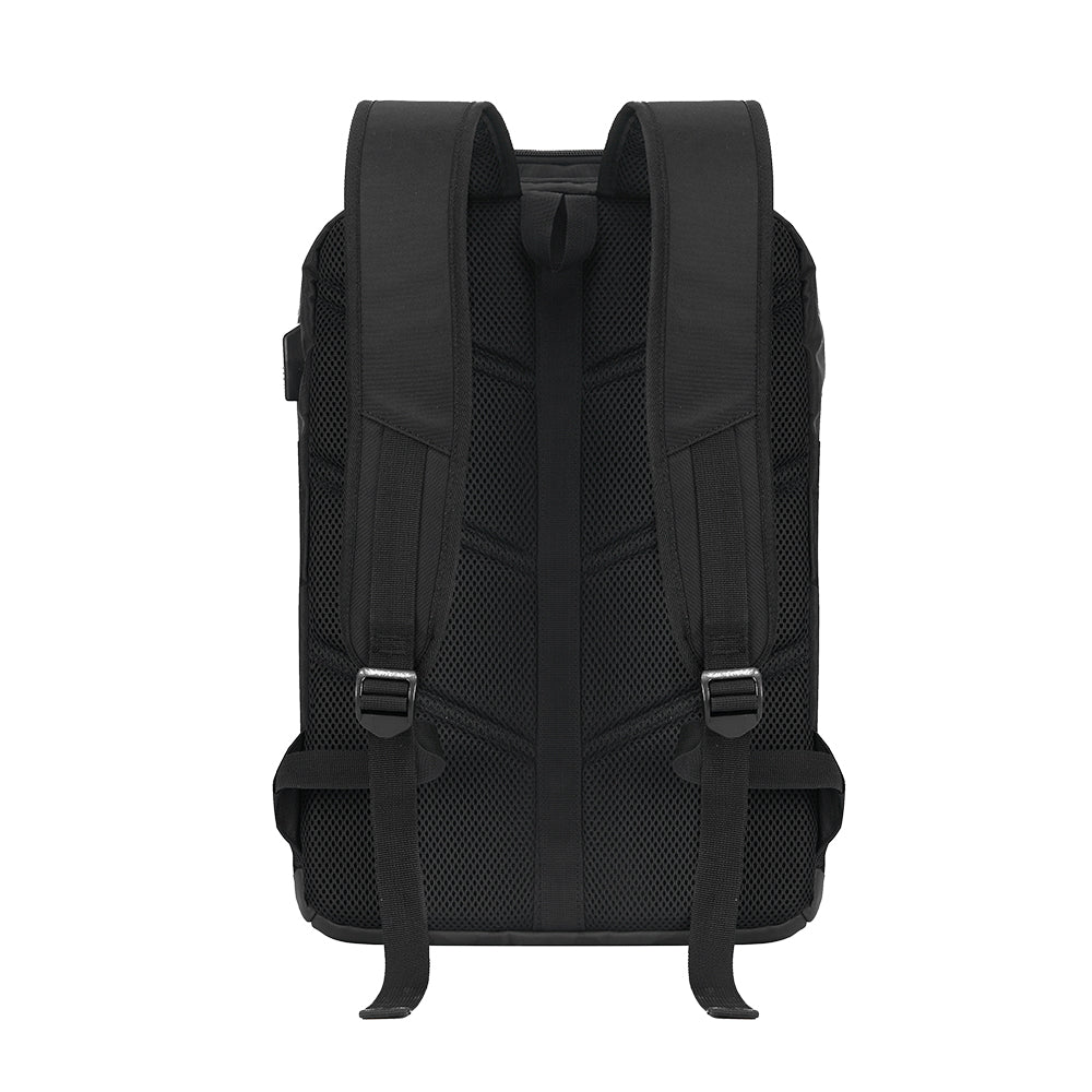 Tellur GlowPack Laptop Backpack Ευρύχωρο Backpack με LED λωρίδες φωτισμού και θήκη για laptop έως 15,6" – Black (TLL611282)