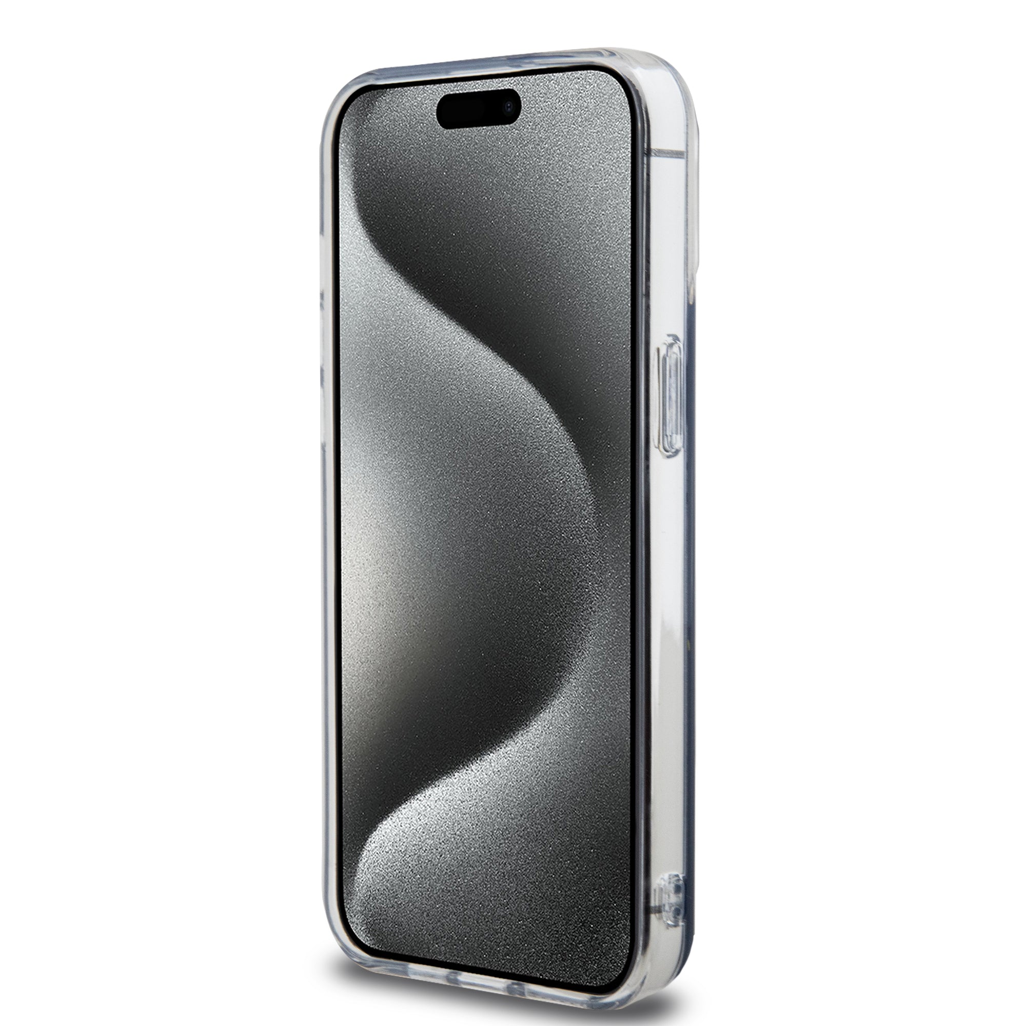 U.S. Polo Assn. Hard Case IML Glitter Script – Θήκη προστασίας από σιλικόνη iPhone 15 Pro Max (Navy – USHCP15XUGLV)