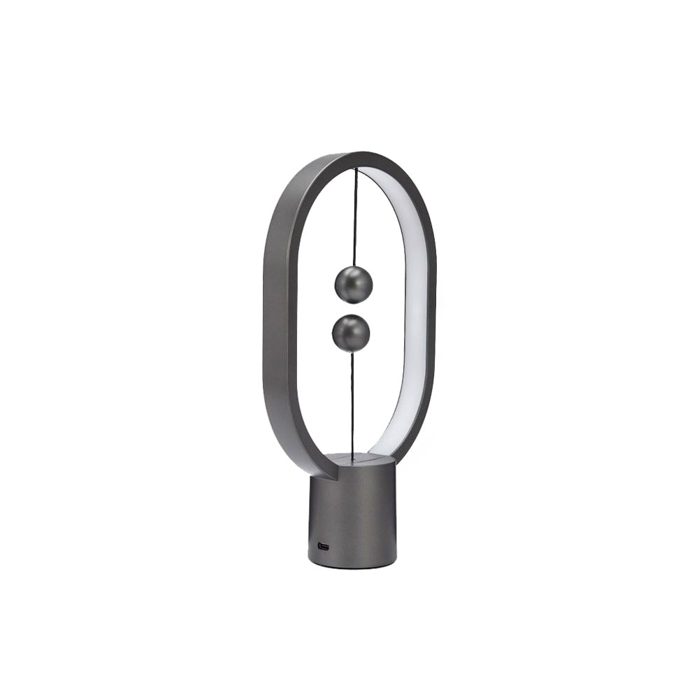 Designnest Heng Balance Mini |Plastic Lamp Ellipse| Διακοσμητική Λάμπα Με Μαγνητικό Διακόπτη (Dark Grey) – Θήκη για κινητό από το PhoneBazaar.gr