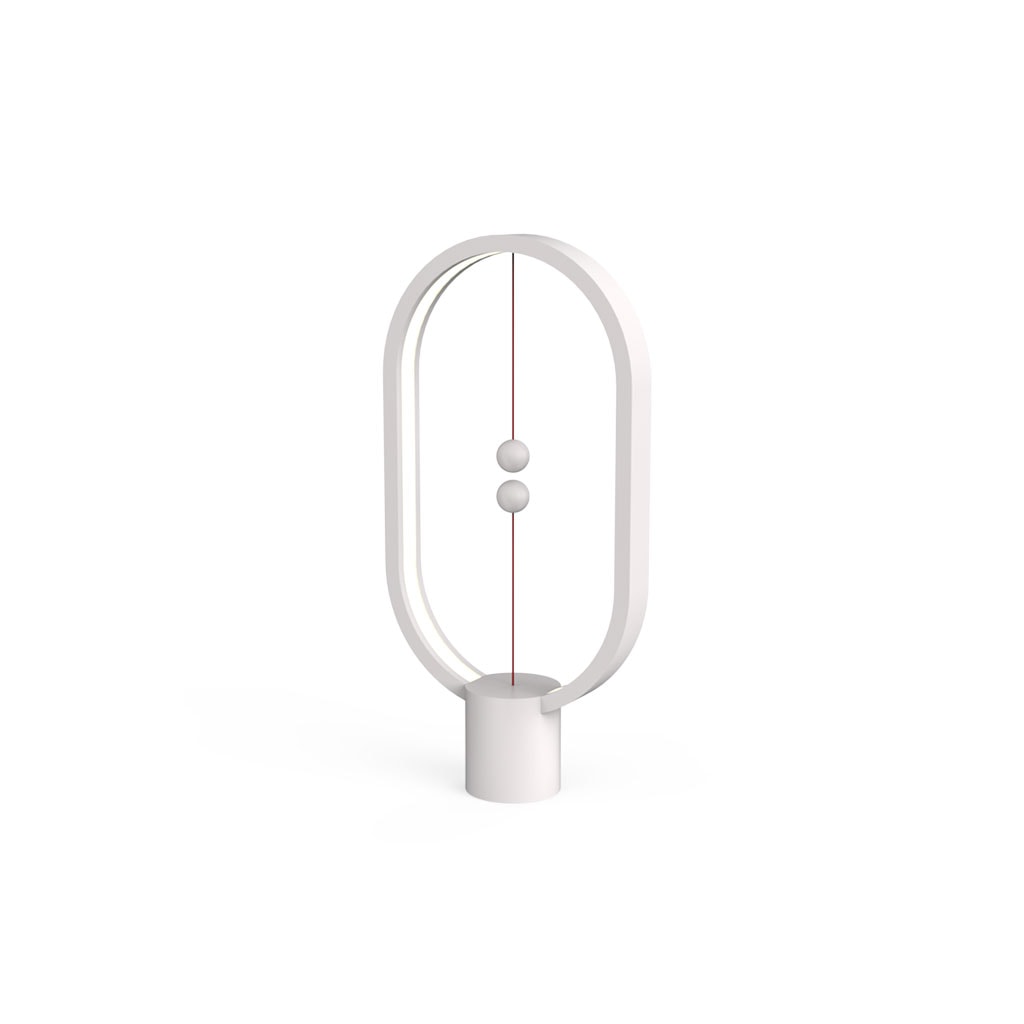 Designnest Heng Balance Type-C |Plastic Lamp Ellipse| Διακοσμητική Λάμπα Με Μαγνητικό Διακόπτη (Λευκό) – Θήκη για κινητό από το PhoneBazaar.gr