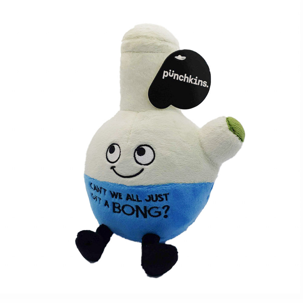 Punchkins Plush Χιουμοριστικό Λούτρινο Μπόνγκ – "Can't We All Just Get A Bong?"