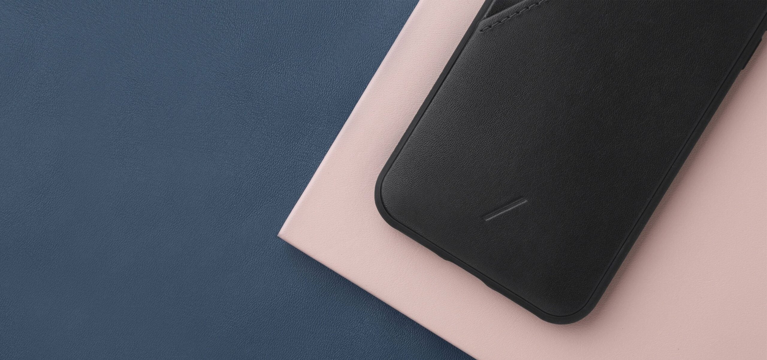 Native Union Clic Card Δερμάτινη Θήκη προστασίας για Apple iPhone 11 Pro με υποδοχή για κάρτες – μπλε