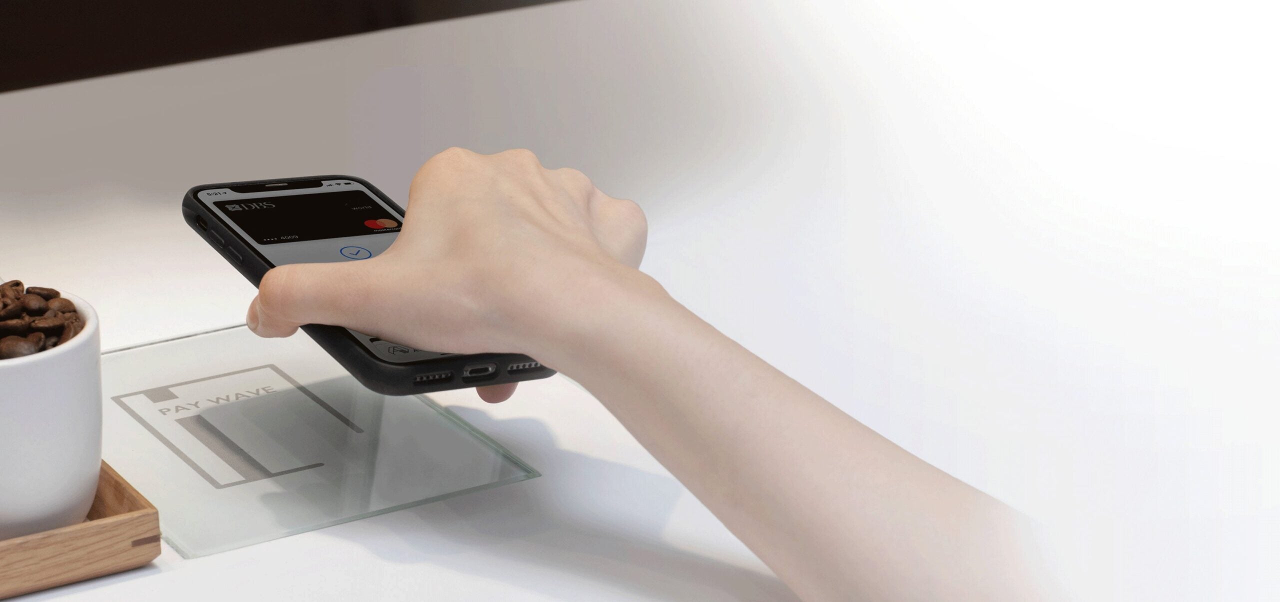 Native Union Clic Card Δερμάτινη Θήκη προστασίας για Apple iPhone 11 Pro με υποδοχή για κάρτες – μπλε