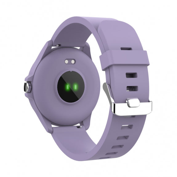 Forever Smartwatch με παλμογράφο Colorum CW-300 xLavenda σε βιολετί χρώμα