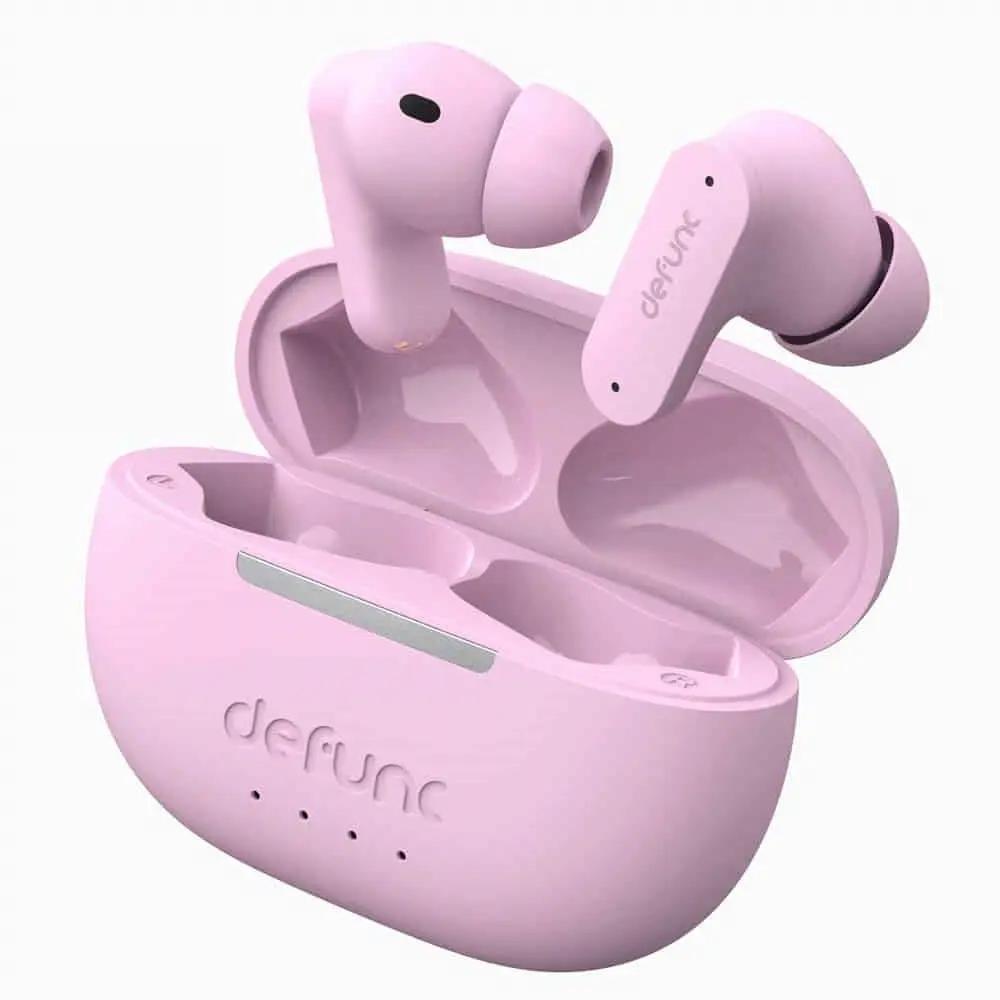 Defunc TRUE ANC Bluetooth 5.3 Ασύρματα True Wireless Ακουστικά με Active Noise Cancellation και θήκη (ροζ) – PhoneBazaar