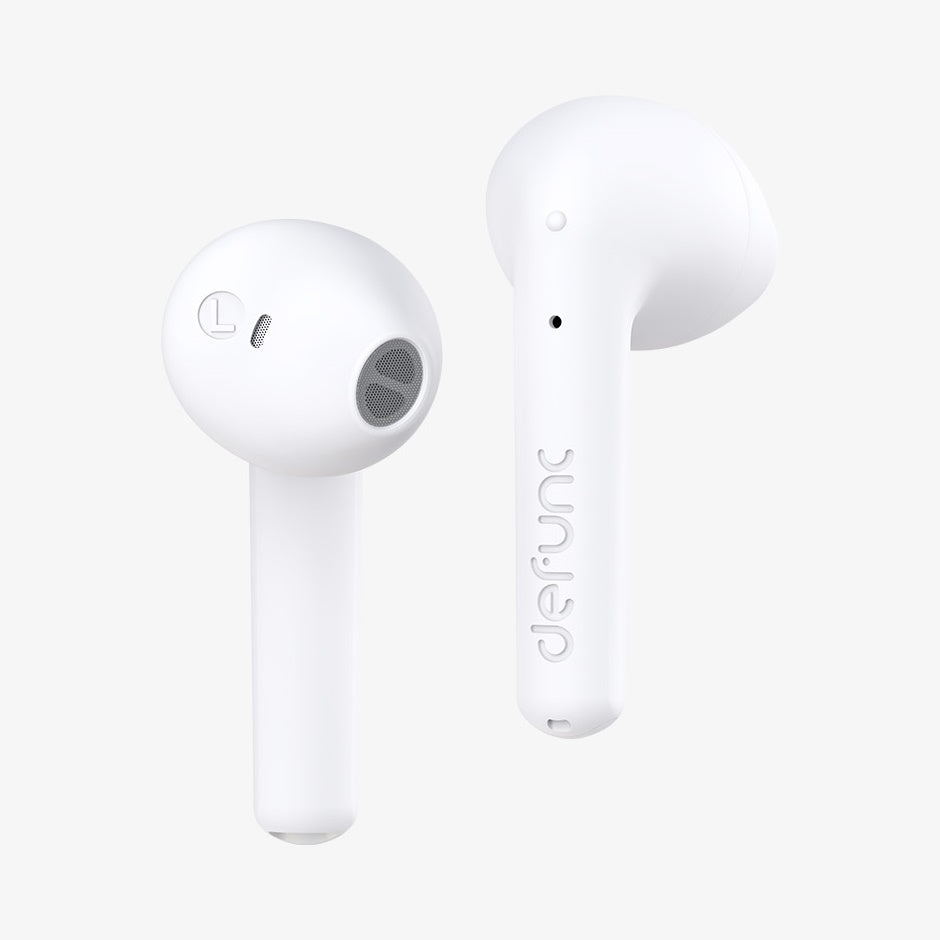 Defunc TRUE LITE Bluetooth 5.3 Ασύρματα True Wireless Ακουστικά με θήκη (λευκό)