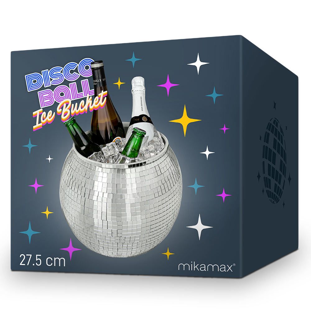 Disco Ball Ice Bucket Gold - Κουβάς Πάγου Ντισκομπάλα – Προσθέστε Λάμψη στα Πάρτι σας