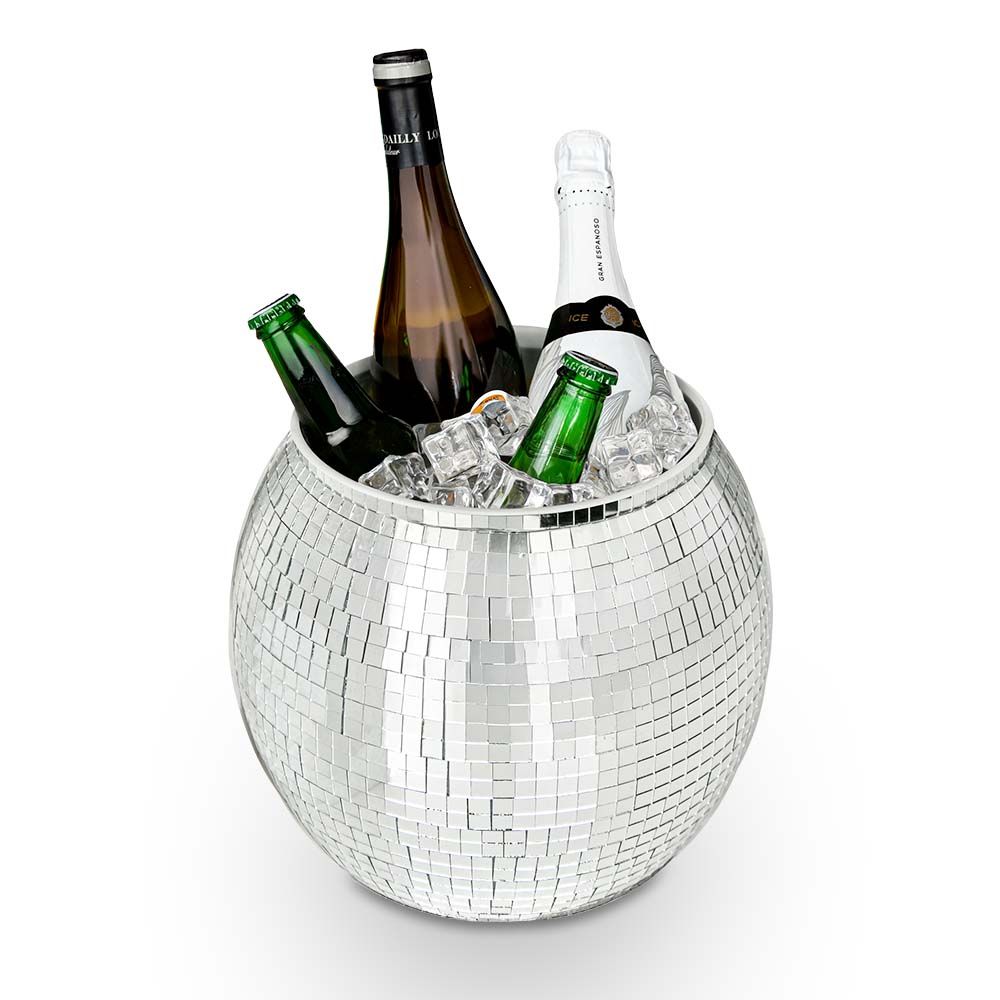 Disco Ball Ice Bucket Gold - Κουβάς Πάγου Ντισκομπάλα – Προσθέστε Λάμψη στα Πάρτι σας