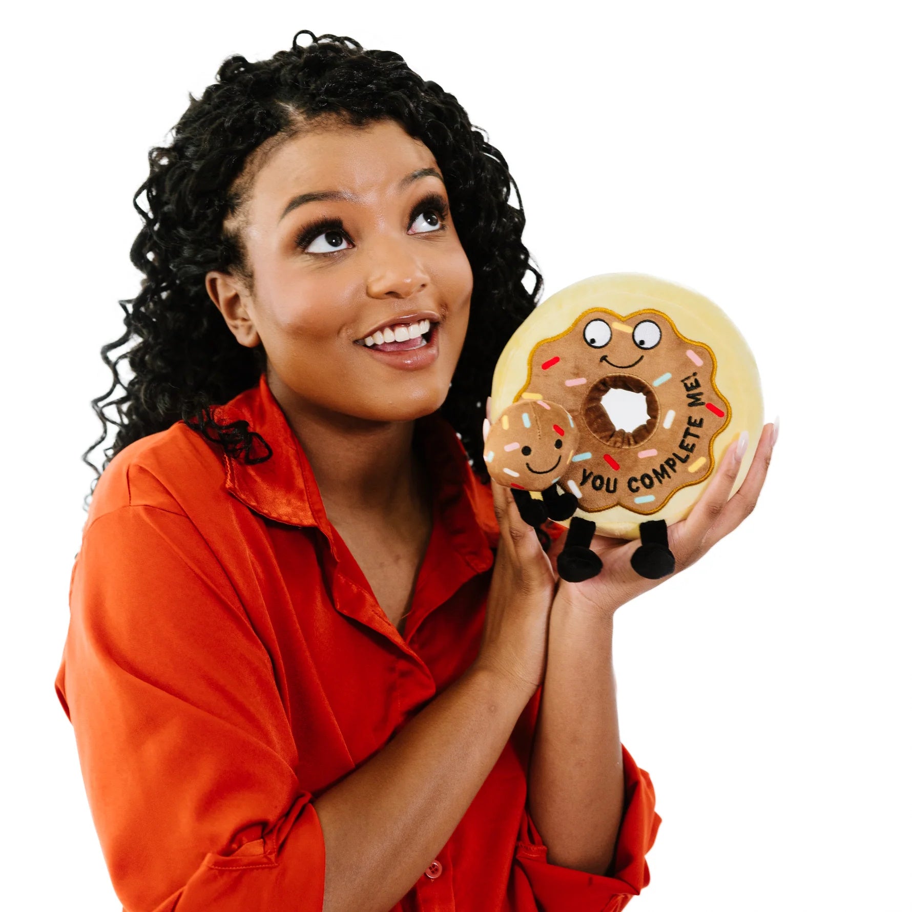 Punchkins Plush Donut Λούτρινο – "You Complete Me"