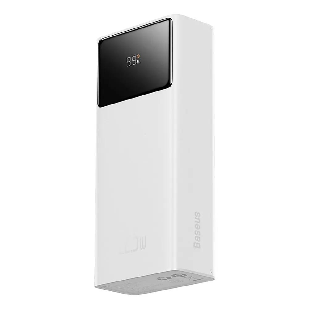 Baseus EnerFill FP41 Power Bank 30000mAh 22.5W με 2 Θύρες USB-A και Θύρα USB-C Λευκό Baseus