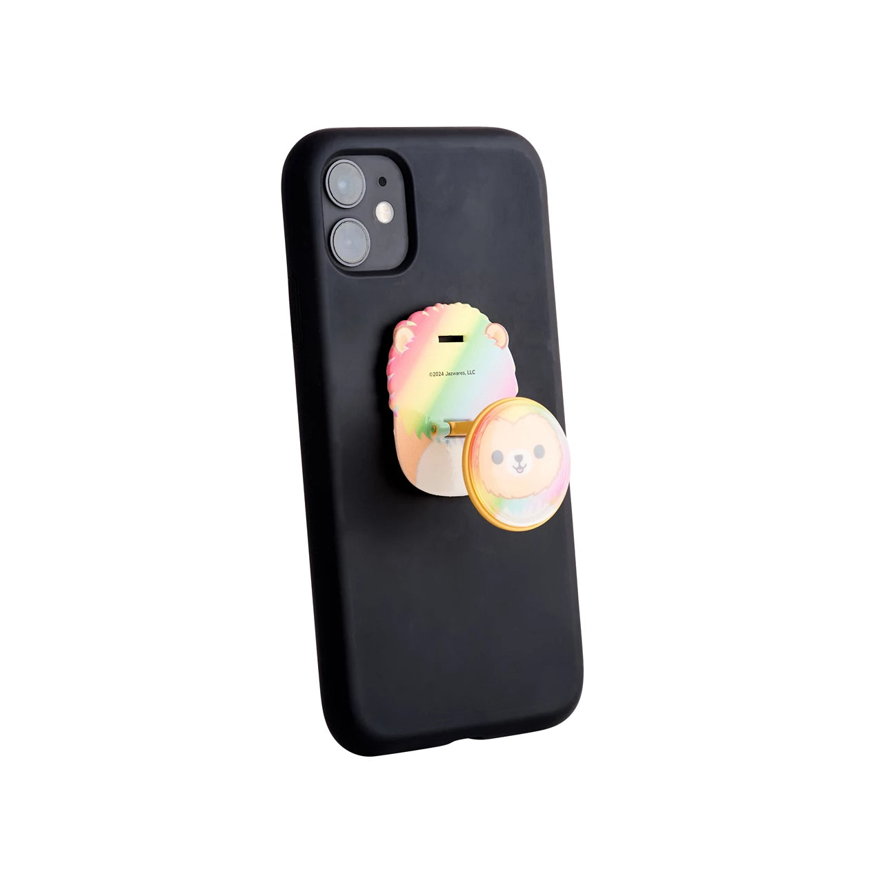Lazerbuilt Squishmallows Leonard the Lion – Universal Phone Grip & Βάση Στήριξης