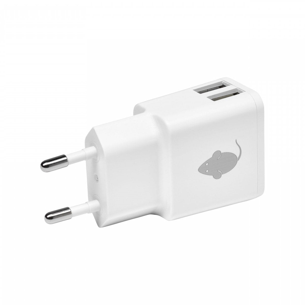 Wall Adapter Dual Usb-A Οικιακός Φορτιστής 2,4A Greenmouse Σε Λευκό Χρώμα - 46956552 – Θήκη για κινητό από το PhoneBazaar.gr