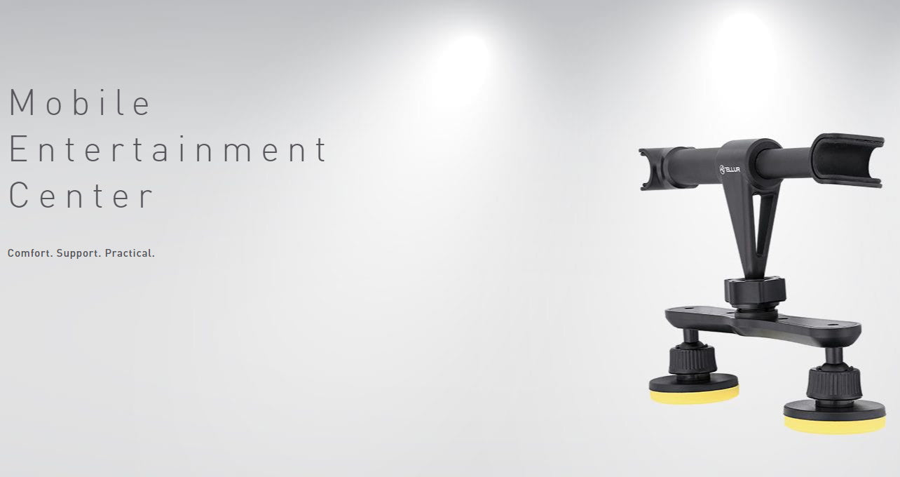 Tellur Tablet Headrest Magnetic Car Holder Μαγνητική βάση στήριξης Tablet προσκεφάλων αυτοκινήτου (Black - TLL171061)