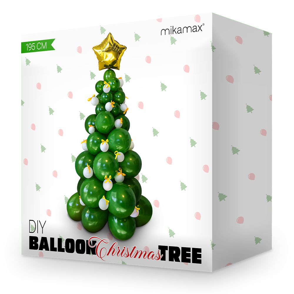 Diy Balloon Christmas Tree – Diy Χριστουγεννιάτικο Δέντρο Μπαλόνια – Δημιουργήστε Τη Δική Σας Γιορτινή Διακόσμηση – Θήκη για κινητό από το PhoneBazaar.gr