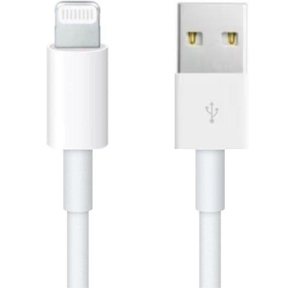 Καλωδιο Φορτισης Usb-A - Lightning 1M White – Θήκη για κινητό από το PhoneBazaar.gr