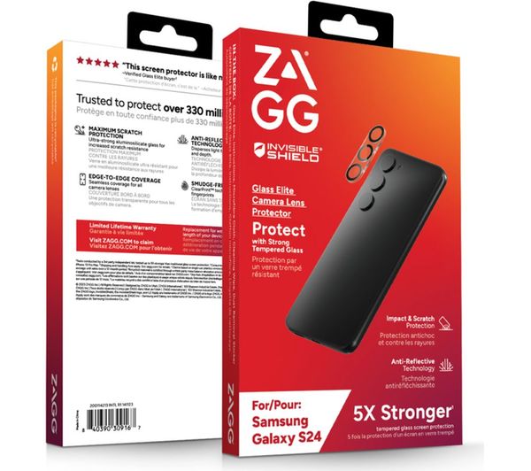 ZAGG - Glass Elite Camera Lens Protector Samsung Galaxy S24 (διάφανο)