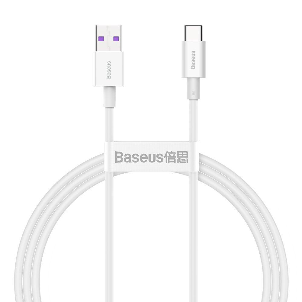 Baseus Superior Usb Cable - Usb Type C 66 W 6A 1 M White (Catys-02) – Θήκη για κινητό από το PhoneBazaar.gr