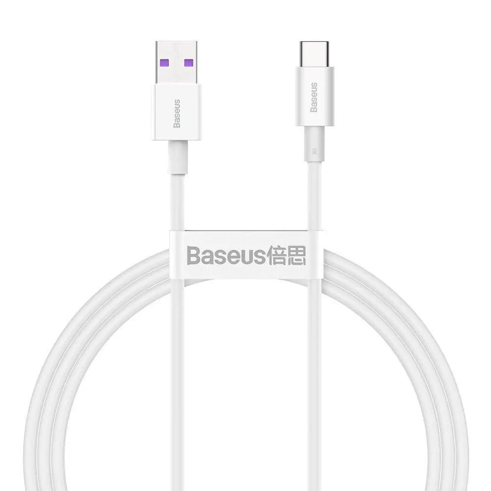 Baseus Superior Usb Cable για Usb Type C 66 W 6a 1 M White (catys-02) – PhoneBazaar