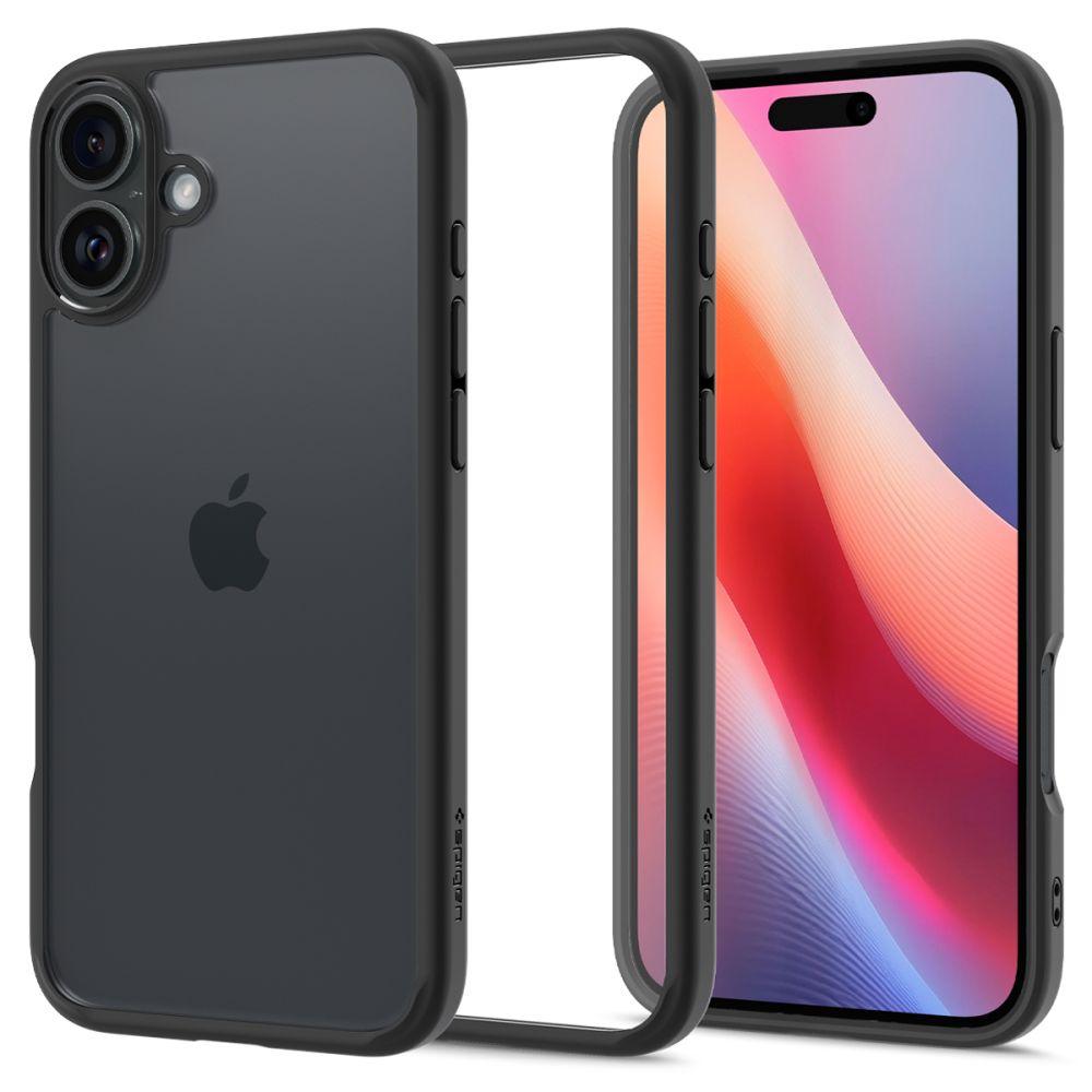 Η θήκη Spigen Ultra Hybrid iPhone 16 Plus σε Μαύρο Ματ προστατεύει από πτώσεις με την καθαρή πλάτη της, αναδεικνύοντας τον πολύχρωμο σχεδιασμό του τηλεφώνου σας. Διαθέτει εγκοπές κουμπιών και κάμερας και είναι συμβατή με ασύρματη φόρτιση για μεγαλύτερη ευκολία.