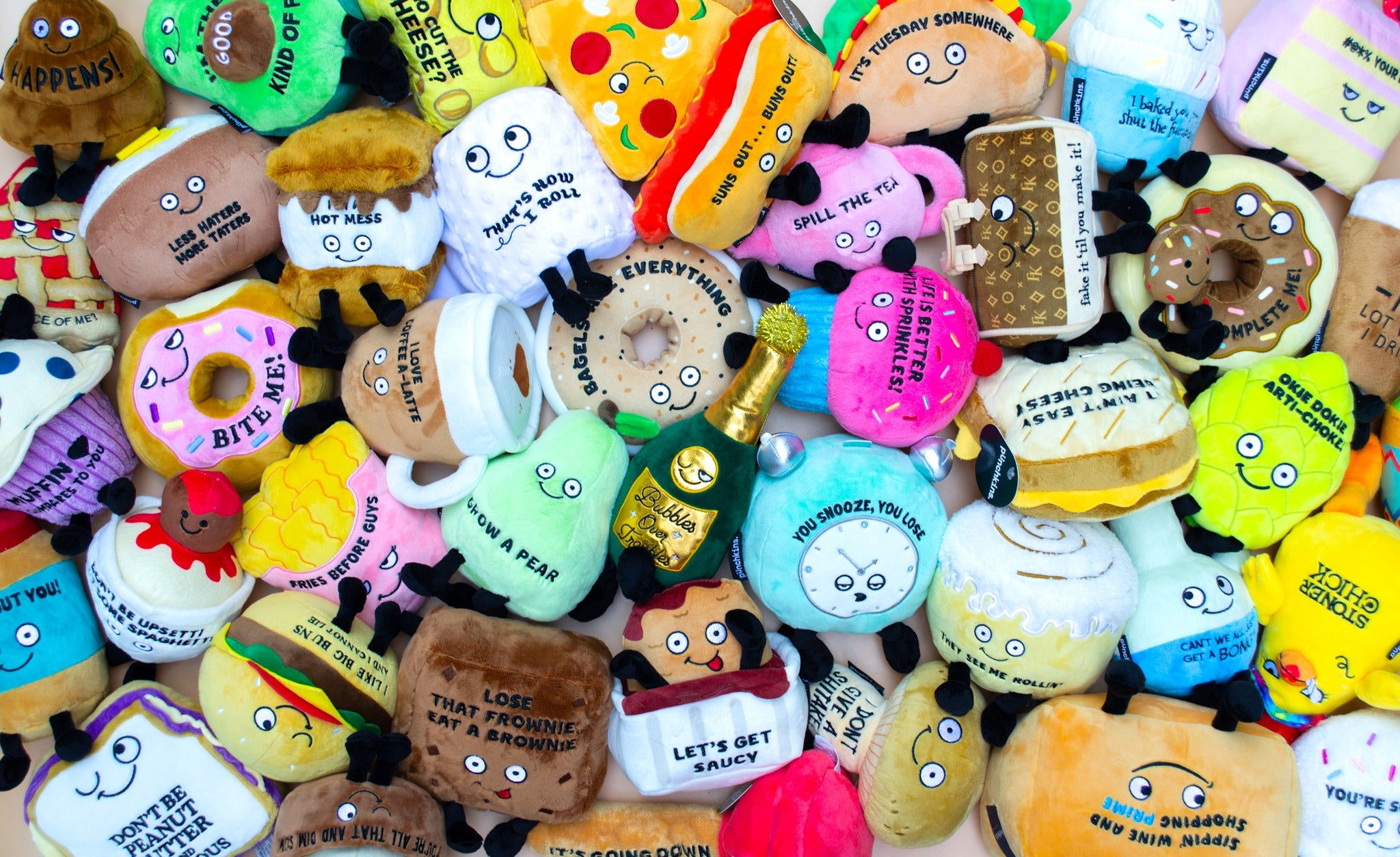 Punchkins Plush Avocado Λούτρινο – "I'm The Good Kind Of Fat"