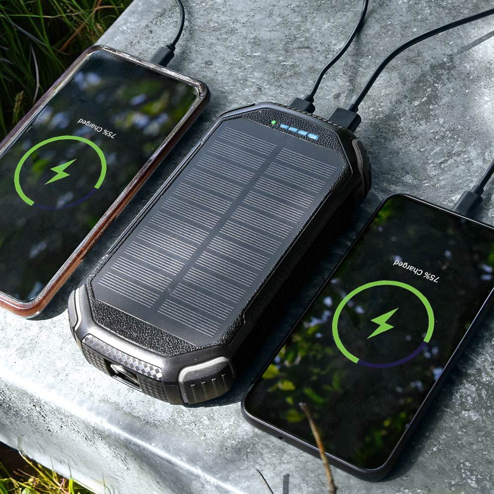 QI Solar Powerbank 20.000 mAh – Ισχυρό και Φιλικό προς το Περιβάλλον Φορητό Powerbank