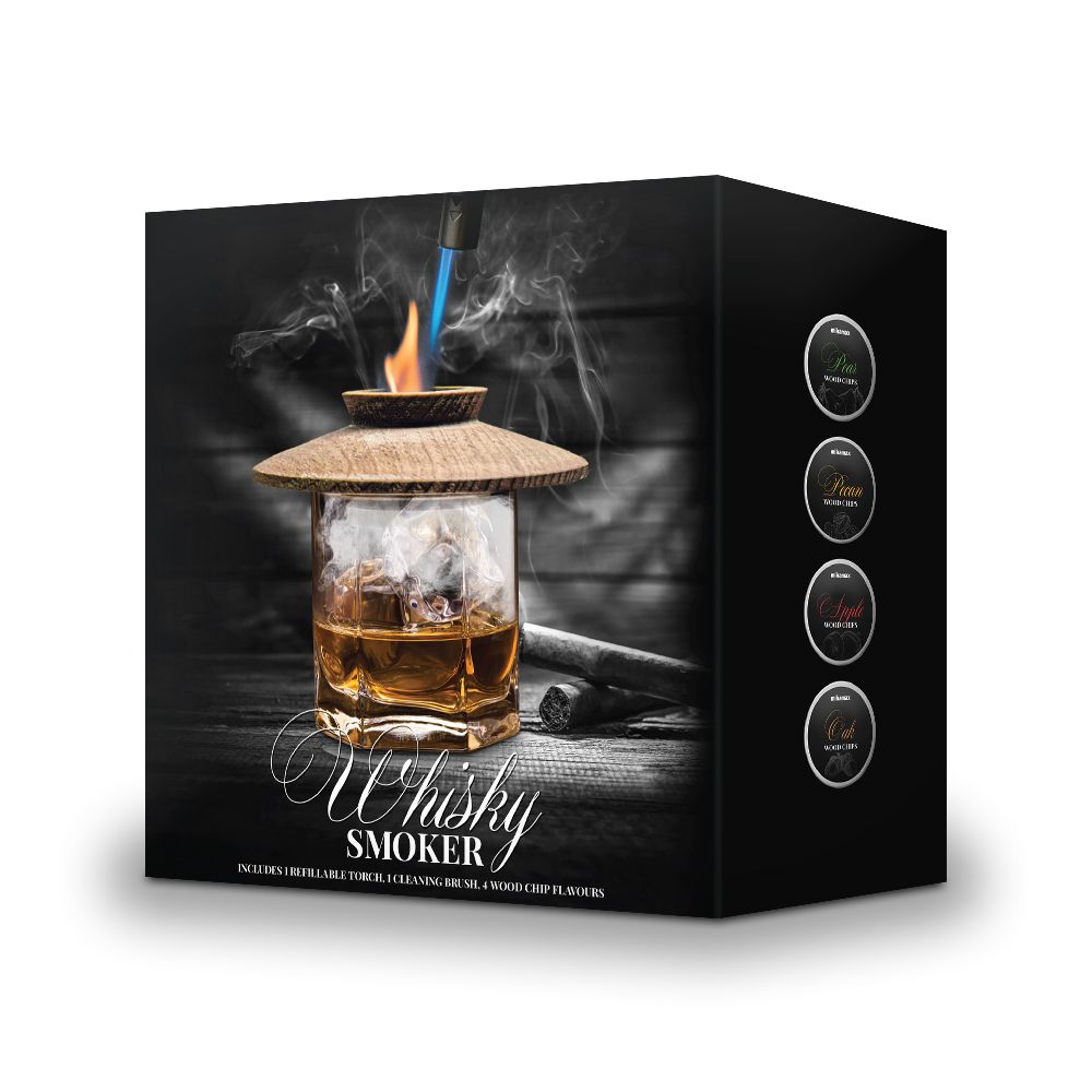 Whisky Smoker – Σετ Καπνίσματος Ουίσκι - Αναβαθμίστε την Εμπειρία του Ποτού σας