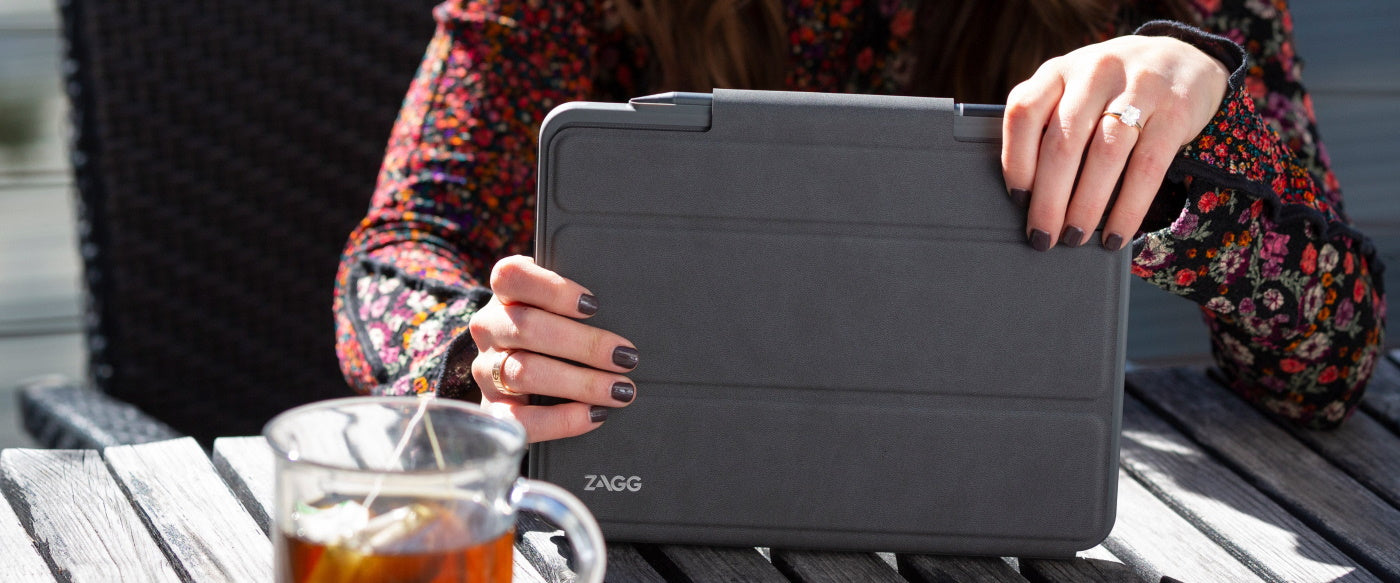 ZAGG Pro Keys με Trackpad Θήκη με πληκτρολόγιο για Apple iPad 10,2" (7ης / 8ης Γενιάς (2019 - 2020) σε charcoal χρώμα - 103407950