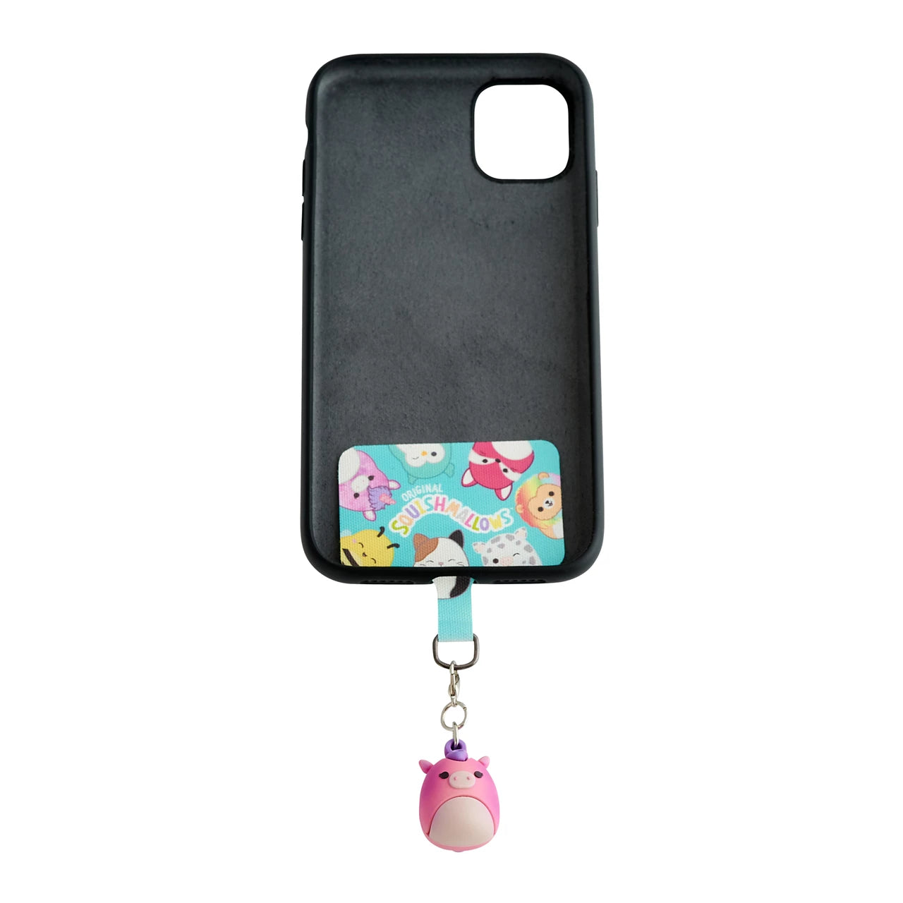 Lazerbuilt Squishmallows Lola the Unicorn Mobile Charm – Universal Μπρελόκ Κινητού με Pad Σύνδεσης