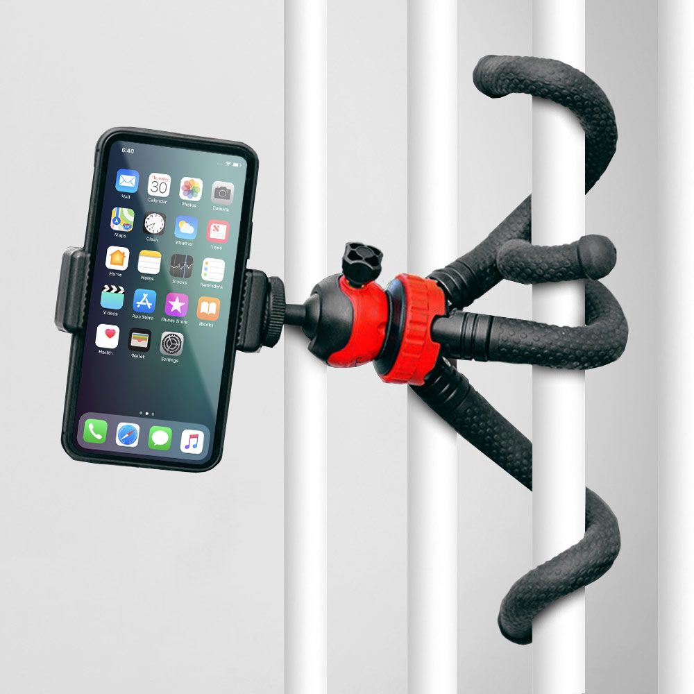 Octopus Tripod – Ευέλικτο Τρίποδο για Κινητά και Κάμερες με Bluetooth Remote