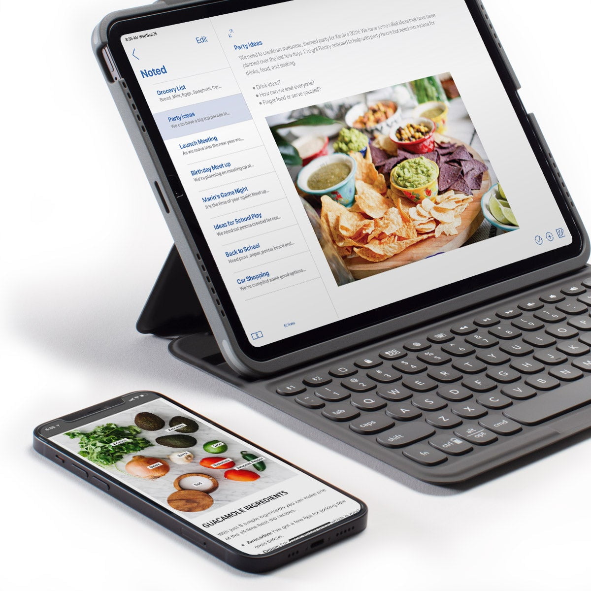 ZAGG Pro Keys Θήκη με πληκτρολόγιο για Apple iPad Pro 11,0" (1ης, 2ης, 3ης Γενιάς) σε charcoal χρώμα - 103407976