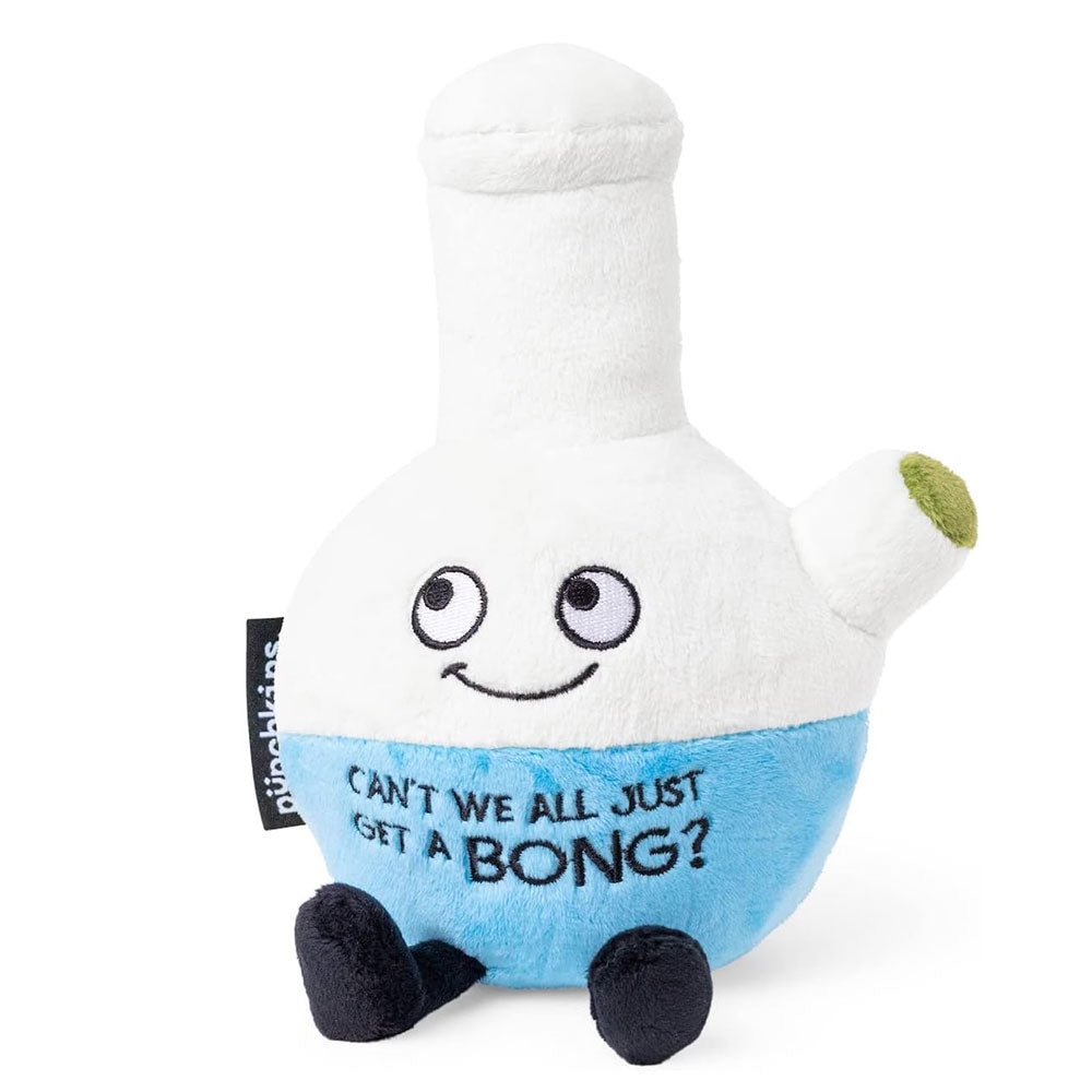 Punchkins Plush Χιουμοριστικό Λούτρινο Μπόνγκ – "Can'T We All Just Get A Bong?" – Θήκη για κινητό από το PhoneBazaar.gr
