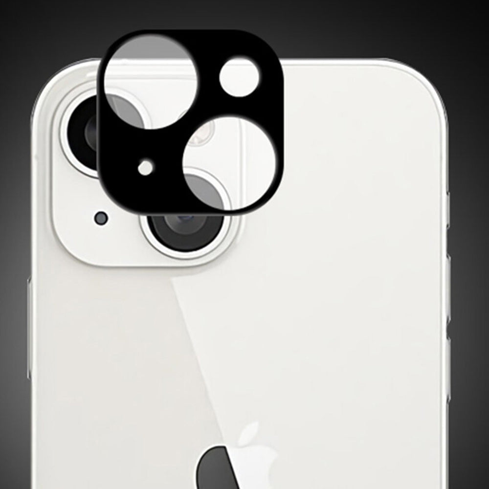 Techsuit - Full Camera Glass - iPhone 13 / iPhone 13 Mini - Black