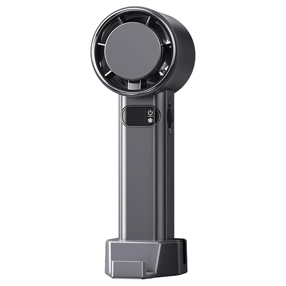 Techsuit - Premium Handheld Fan (F83) - Portable, Adjustable, Rechargeable, 4800mAh - Grey