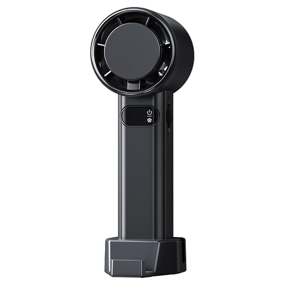 Techsuit - Premium Handheld Fan (F83) - Portable, Adjustable, Rechargeable, 4800mAh - Black