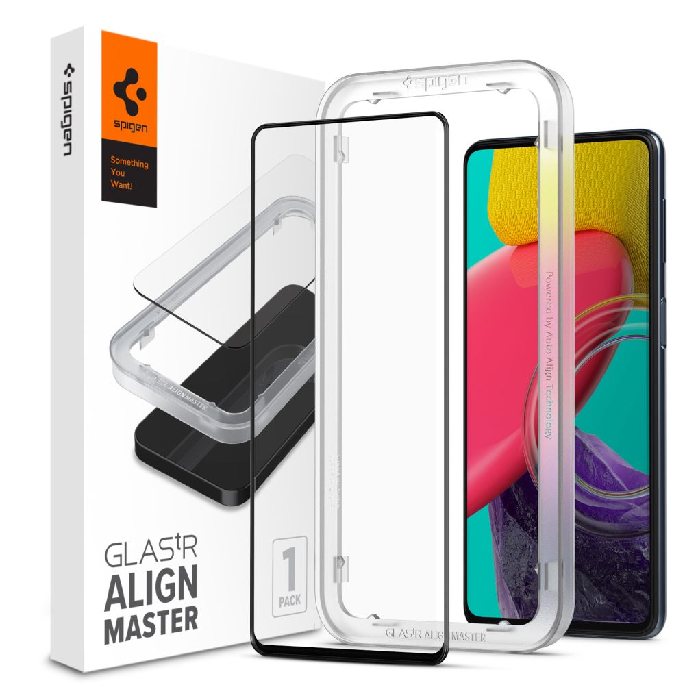 Spigen - Glas.tR Align Master - Samsung Galaxy M53 5G - Black