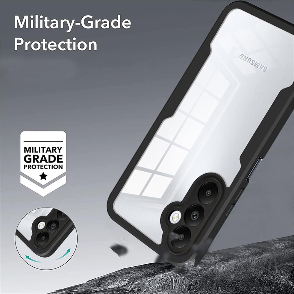 Techsuit - ColorVerse 360 Series + Screen Protector - Galaxy A05s - Black