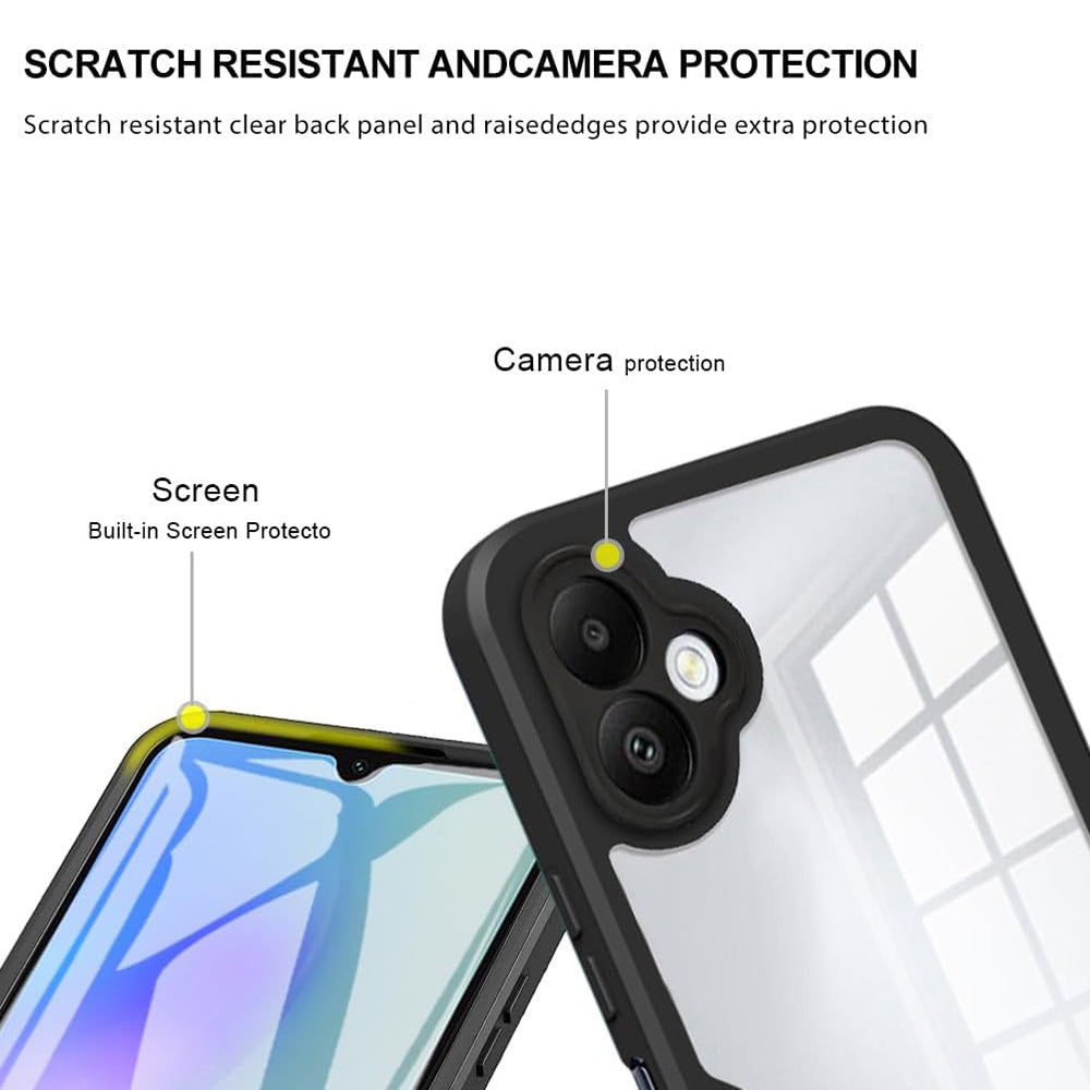 Techsuit - ColorVerse 360 Series + Screen Protector - Galaxy A05 - Purple