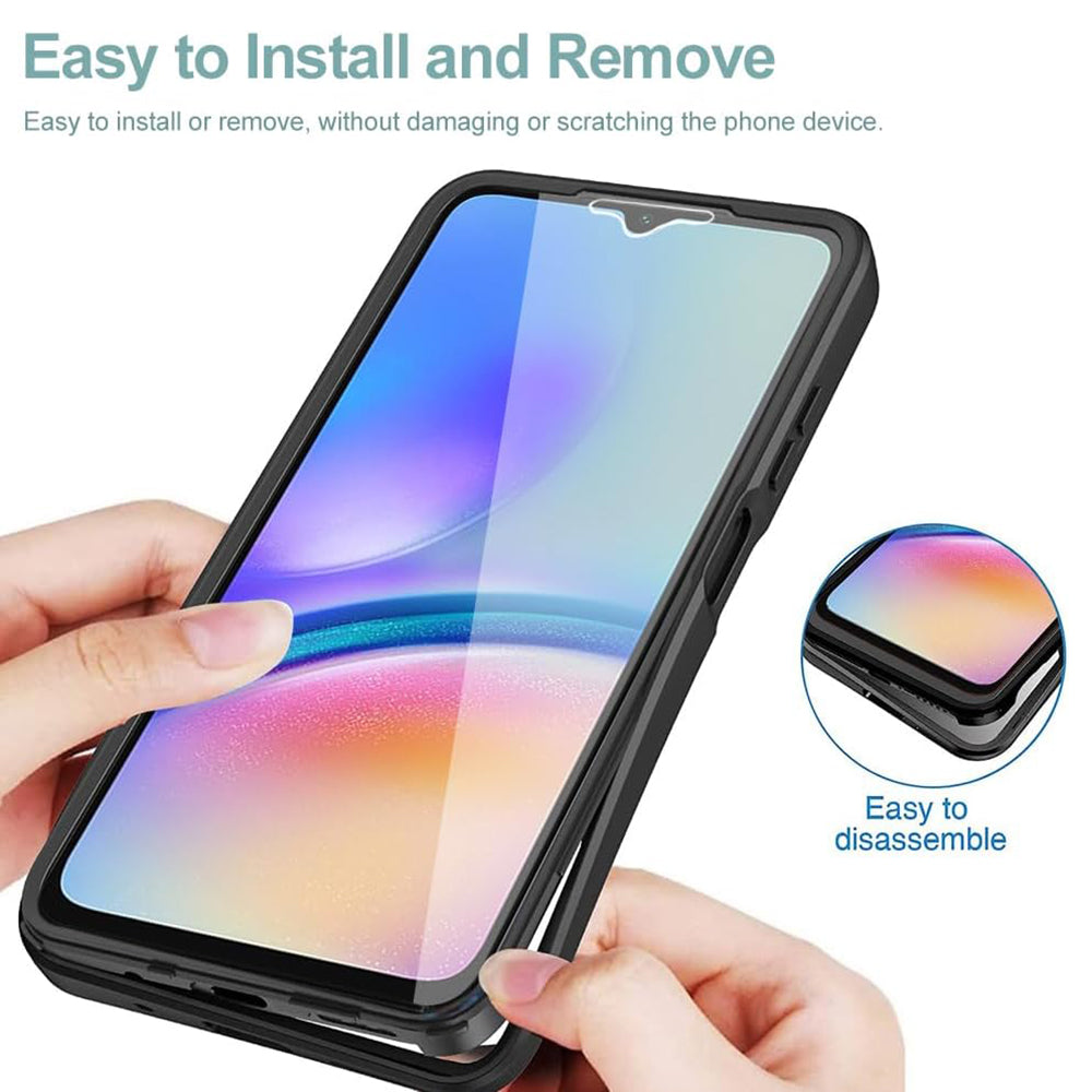 Techsuit - ColorVerse 360 Series + Screen Protector - Galaxy A05 - Purple