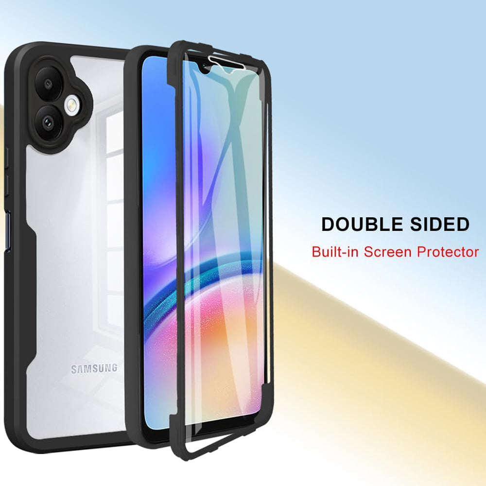 Techsuit - ColorVerse 360 Series + Screen Protector - Galaxy A05 - Black