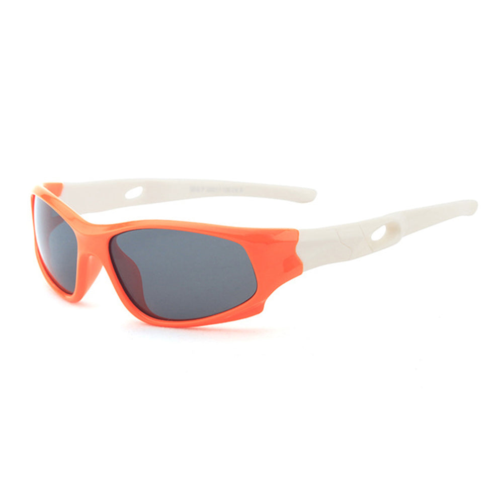 Techsuit - Μόδα > Αξεσουάρ > Γυαλιά Ηλίου Polarised (816-C8) - for Kids, Sport Type - Orange / White