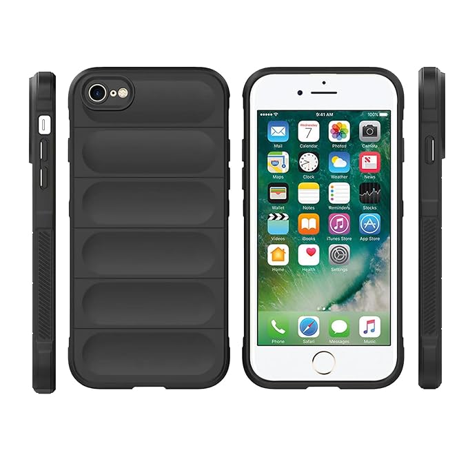 Techsuit - Magic Shield - iPhone 7 / iPhone 8 / iPhone SE 2
 SE 2020 / iPhone SE 3
 SE 2022 - Black
