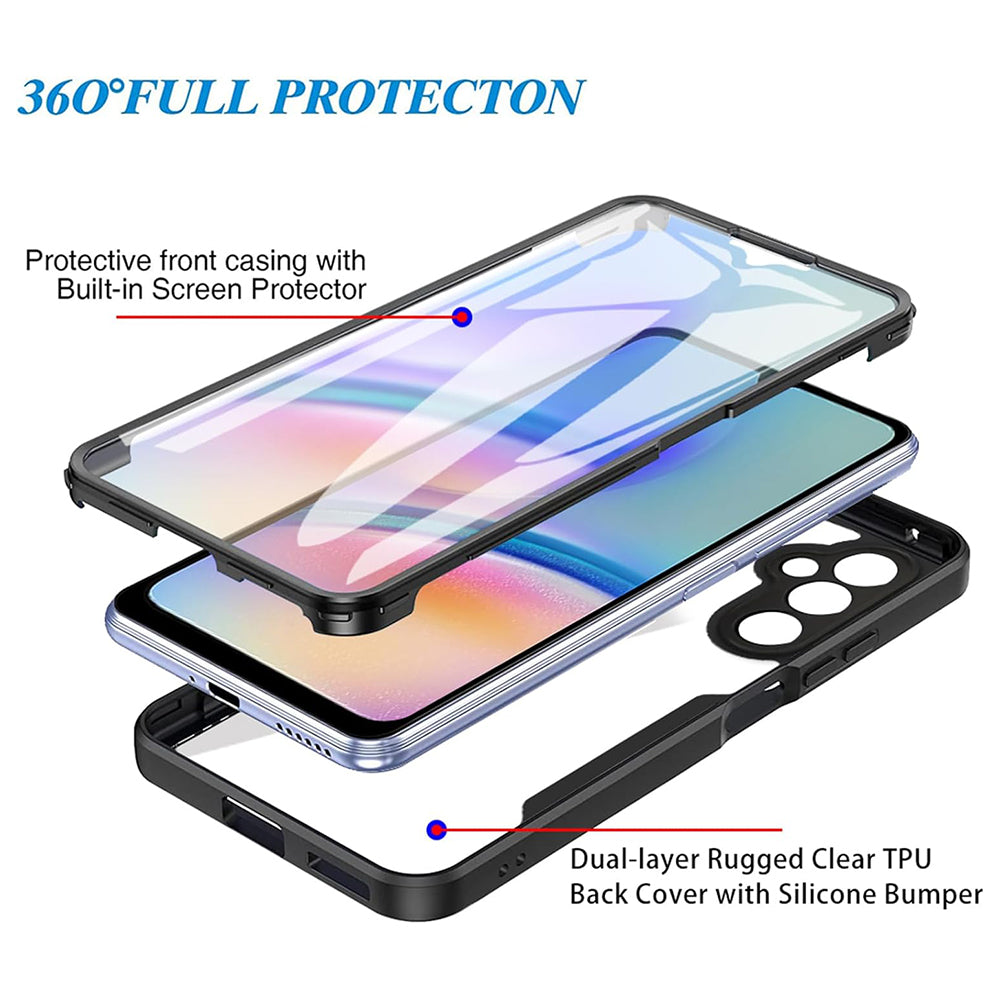 Techsuit - ColorVerse 360 Series + Screen Protector - Galaxy A25 5G - Blue