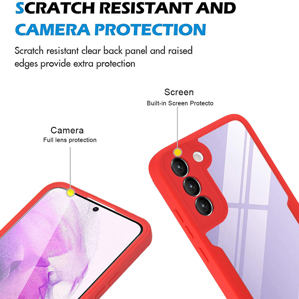 Techsuit - ColorVerse 360 Series + Screen Protector - Galaxy S23 - Pink